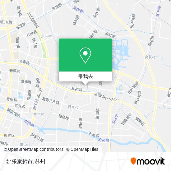 好乐家超市地图