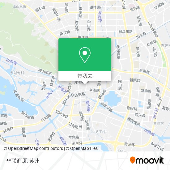 华联商厦地图