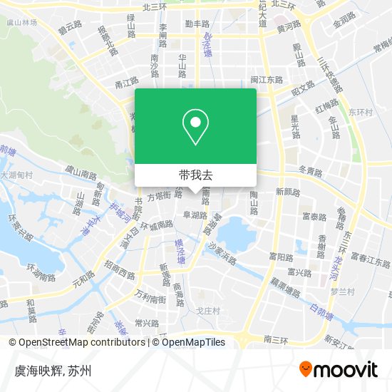 虞海映辉地图
