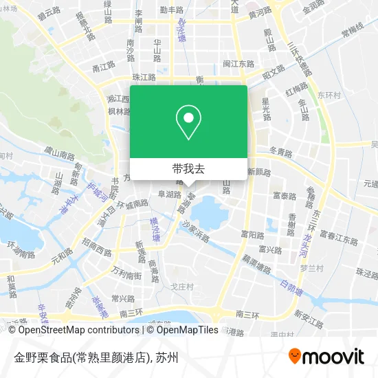 金野栗食品(常熟里颜港店)地图