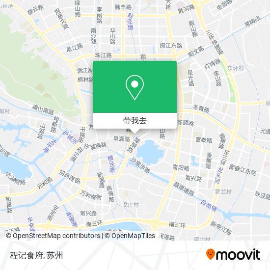 程记食府地图