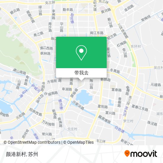 颜港新村地图