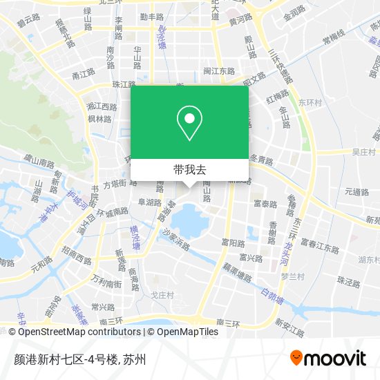 颜港新村七区-4号楼地图