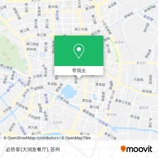 必胜客(大润发餐厅)地图