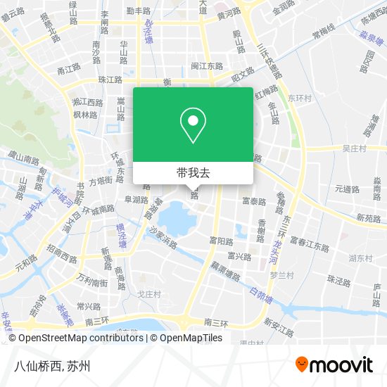 八仙桥西地图