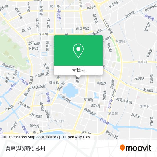 奥康(琴湖路)地图