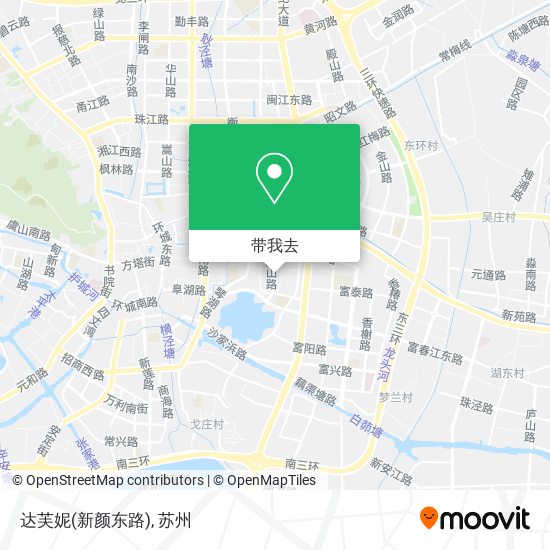 达芙妮(新颜东路)地图