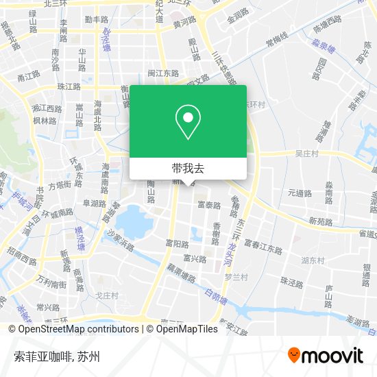 索菲亚咖啡地图