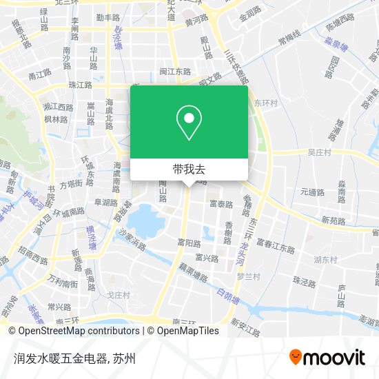 润发水暖五金电器地图