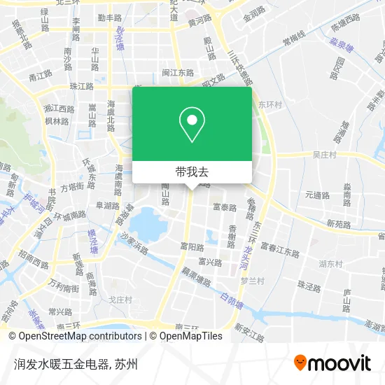 润发水暖五金电器地图