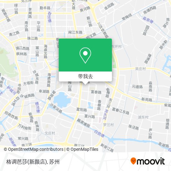 格调芭莎(新颜店)地图
