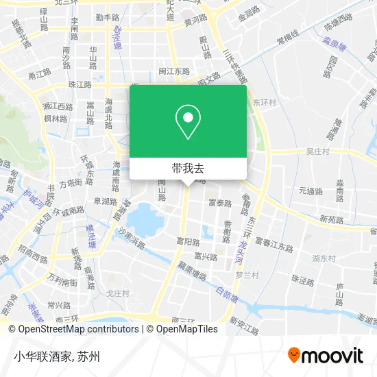 小华联酒家地图