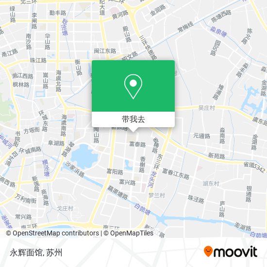 永辉面馆地图