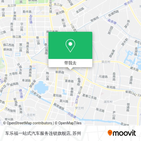 车乐福一站式汽车服务连锁旗舰店地图