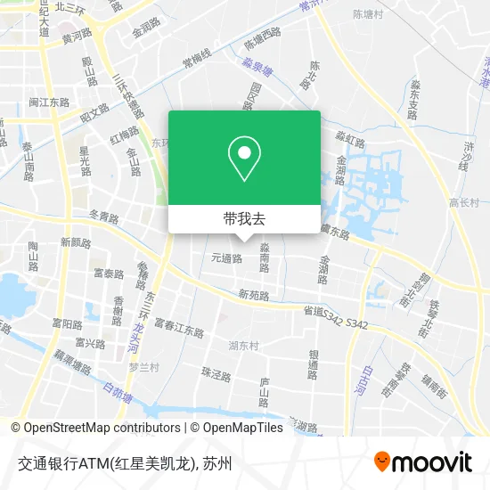 交通银行ATM(红星美凯龙)地图