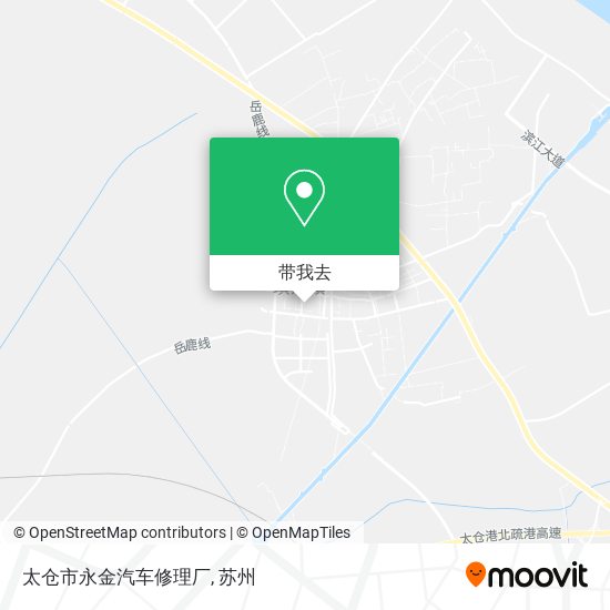 太仓市永金汽车修理厂地图