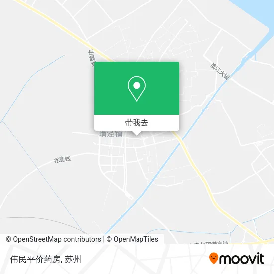 伟民平价药房地图