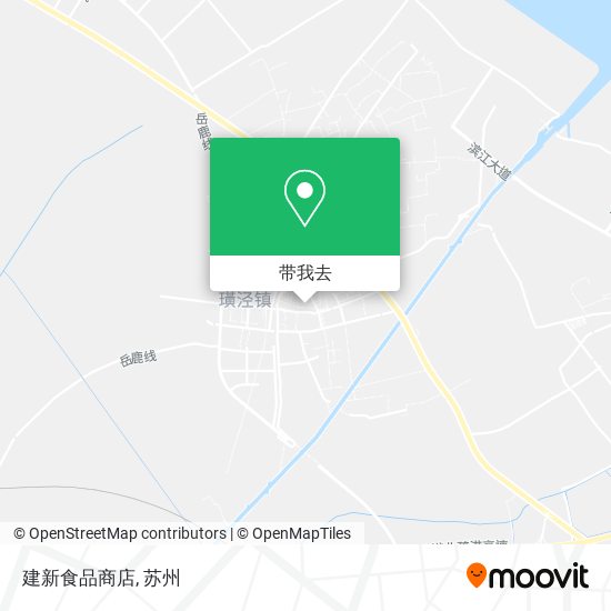 建新食品商店地图
