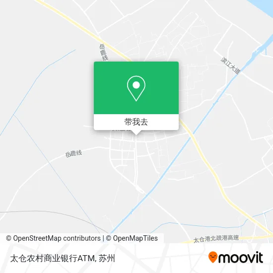 太仓农村商业银行ATM地图