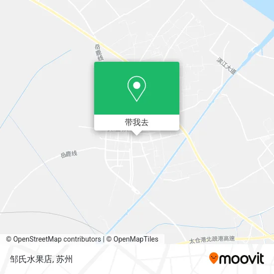邹氏水果店地图