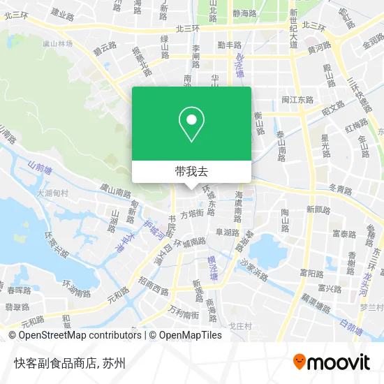 快客副食品商店地图