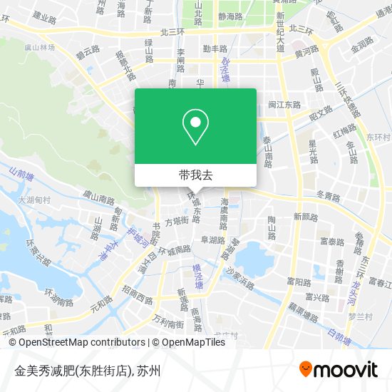 金美秀减肥(东胜街店)地图