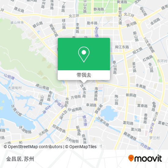 金昌居地图