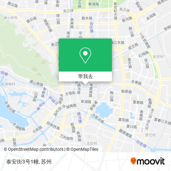 泰安街3号1幢地图