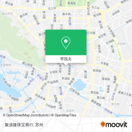 聚源隆珠宝商行地图