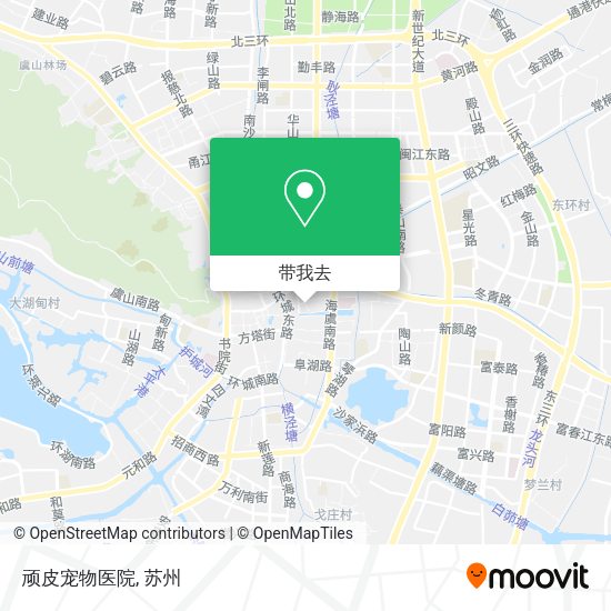 顽皮宠物医院地图