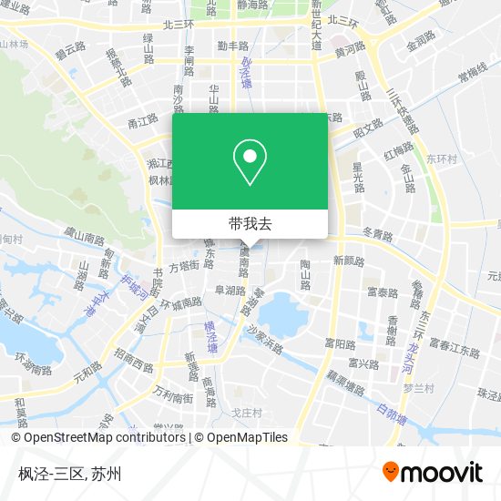 枫泾-三区地图