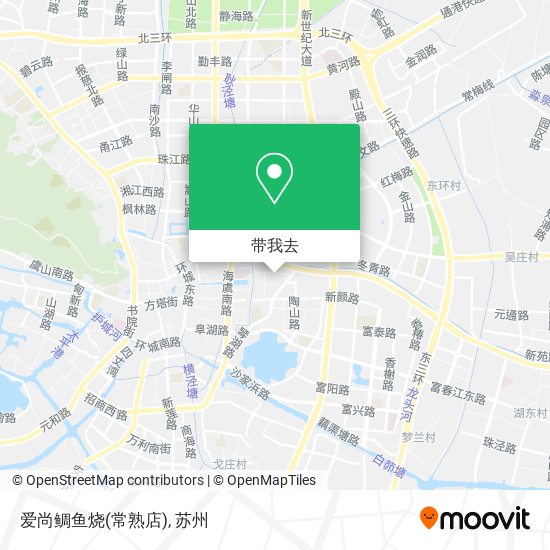 爱尚鲷鱼烧(常熟店)地图