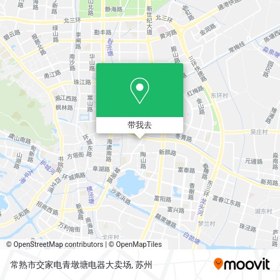 常熟市交家电青墩塘电器大卖场地图