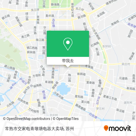 常熟市交家电青墩塘电器大卖场地图
