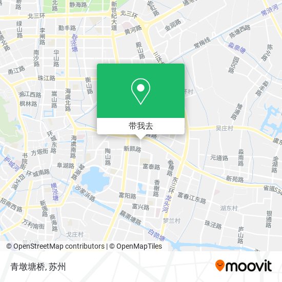 青墩塘桥地图