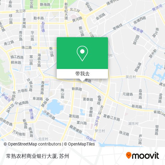 常熟农村商业银行大厦地图