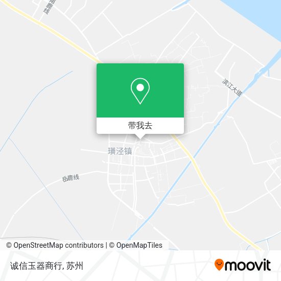 诚信玉器商行地图