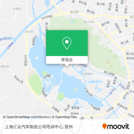 上海汇众汽车制造公司培训中心地图