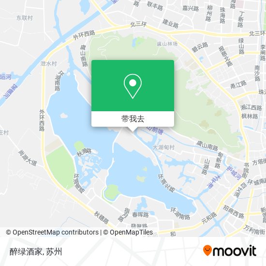 醉绿酒家地图