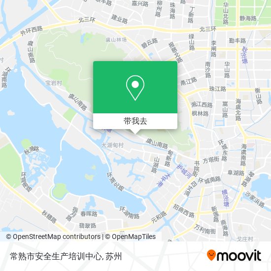 常熟市安全生产培训中心地图