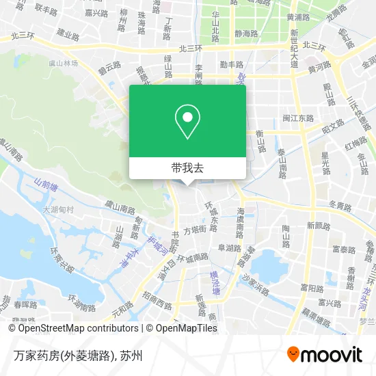 万家药房(外菱塘路)地图