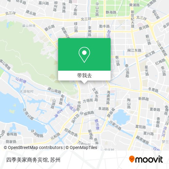 四季美家商务宾馆地图