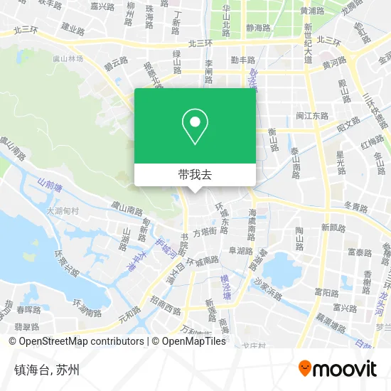 镇海台地图