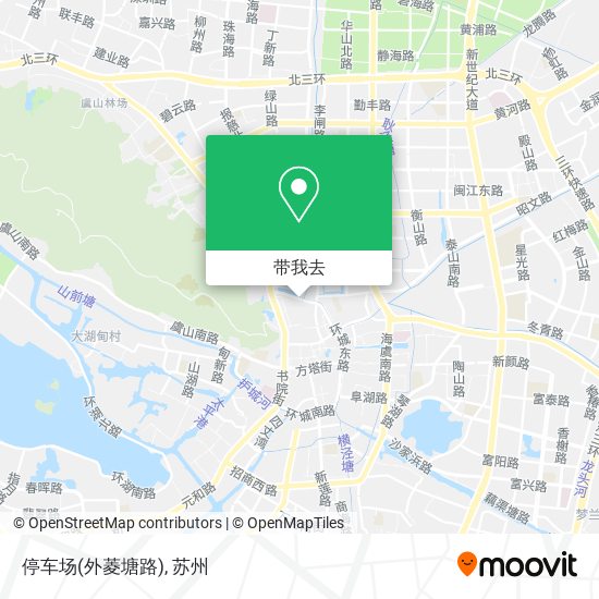 停车场(外菱塘路)地图