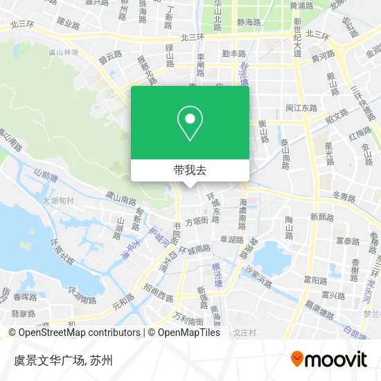 虞景文华广场地图