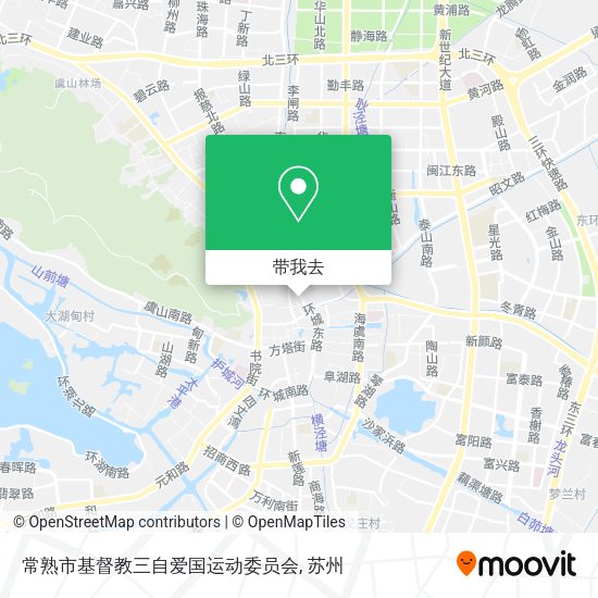 常熟市基督教三自爱国运动委员会地图