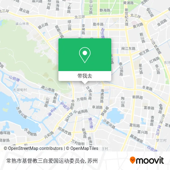 常熟市基督教三自爱国运动委员会地图