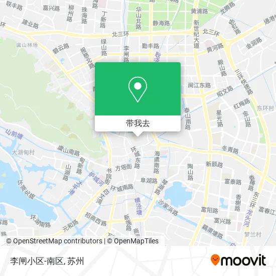 李闸小区-南区地图