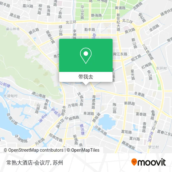 常熟大酒店-会议厅地图