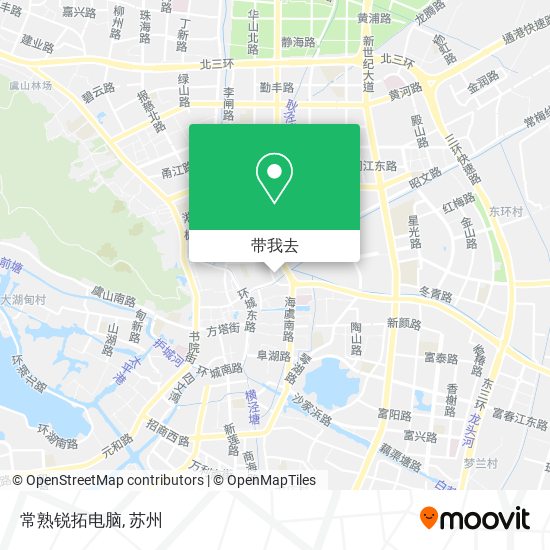 常熟锐拓电脑地图
